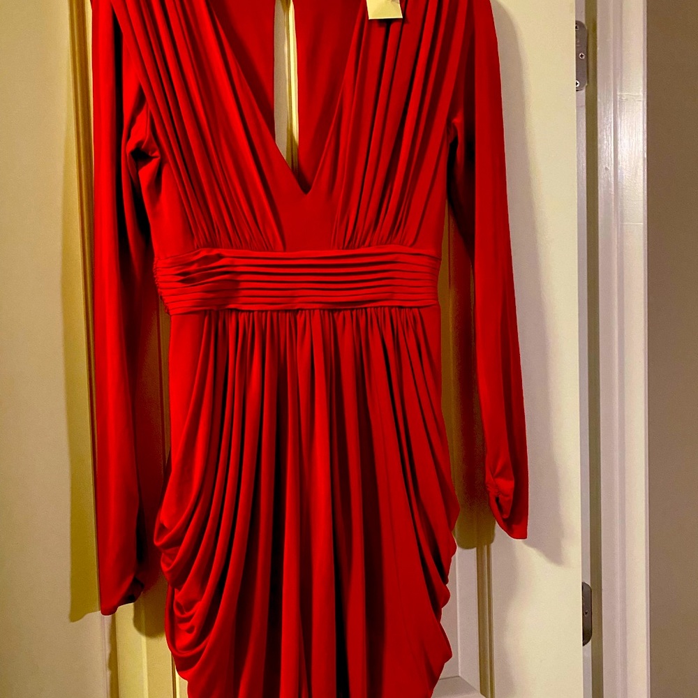 NWOT. Classic red dress.